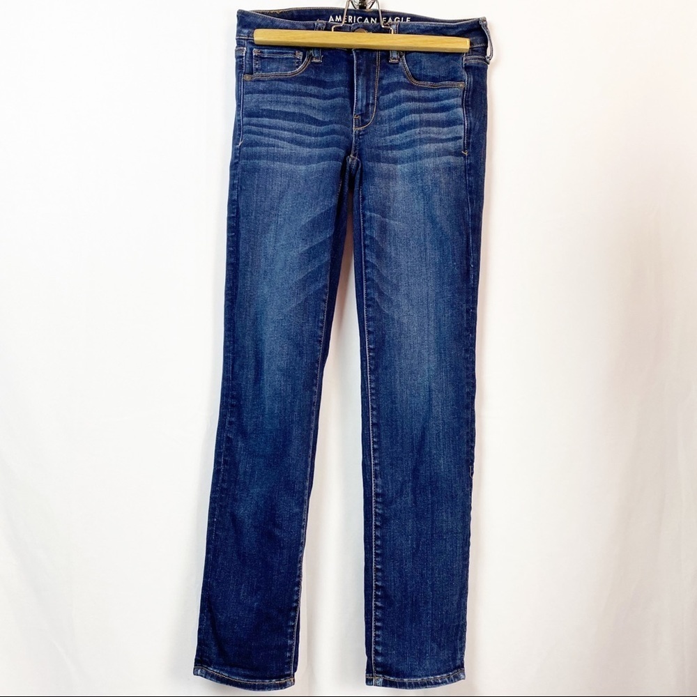 AEO Skinny Denim Jeans Next Level Stretch 2 Short